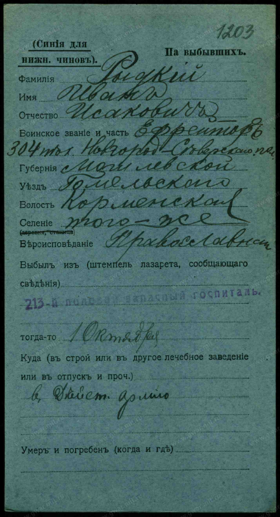 Иван Исаакович Рыдкий