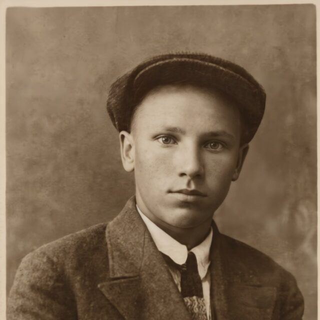 Николай Васильевич Пятницкий в возрасте 20 лет, 1 июля 1934 года